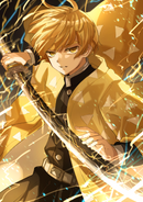 Demon Slayer POP! Animation  Zenitsu Agatsuma 9 cm PRE-ORDER 4/2022 (6589746413622)