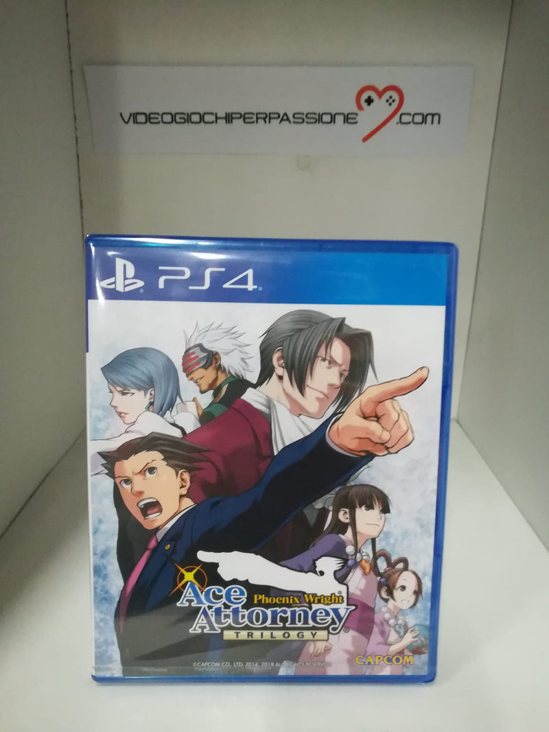 PHOENIX WRIGHT: ACE ATTORNEY TRILOGY PS4 (6657501626422)
