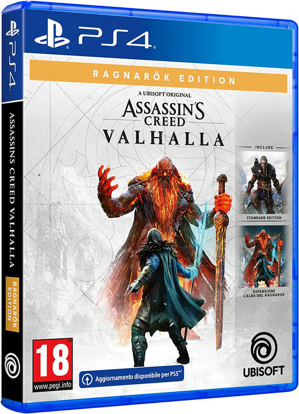 Assassin's Creed VALHALLA Ragnarok Edition PS4 (versione italiana) (8074248487214)