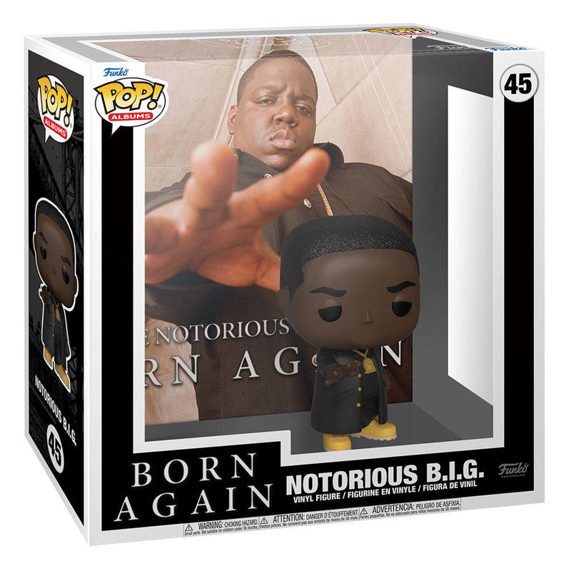 Notorious B.I.G. POP! Albums Vinyl Figure Biggie Smalls - Born Again 9 cm Figure POP! Notorious B.I.G [PREORDINE] (8030706925870)
