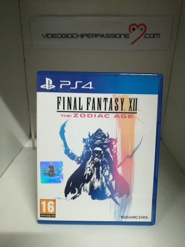 FINAL FANTASY XII 12 THE ZODIAC AGE PS4 (usato garantito) (6752768032822)