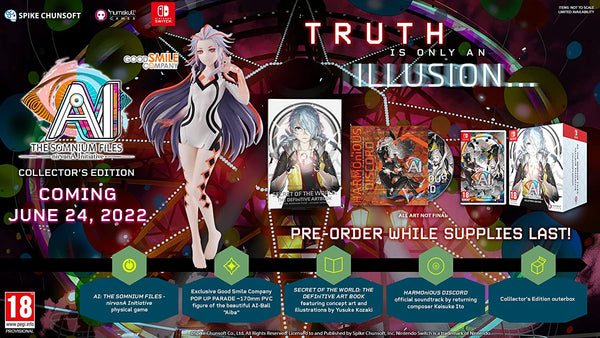 AI: THE SOMNIUM FILES - nirvanA Initiative  - Collector's Edition Nintendo Switch Edizione Europea (6602633216054)