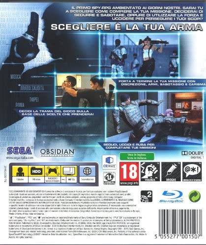 ALPHA PROTOCOL PS3 (versione italiana) (4601834864694)