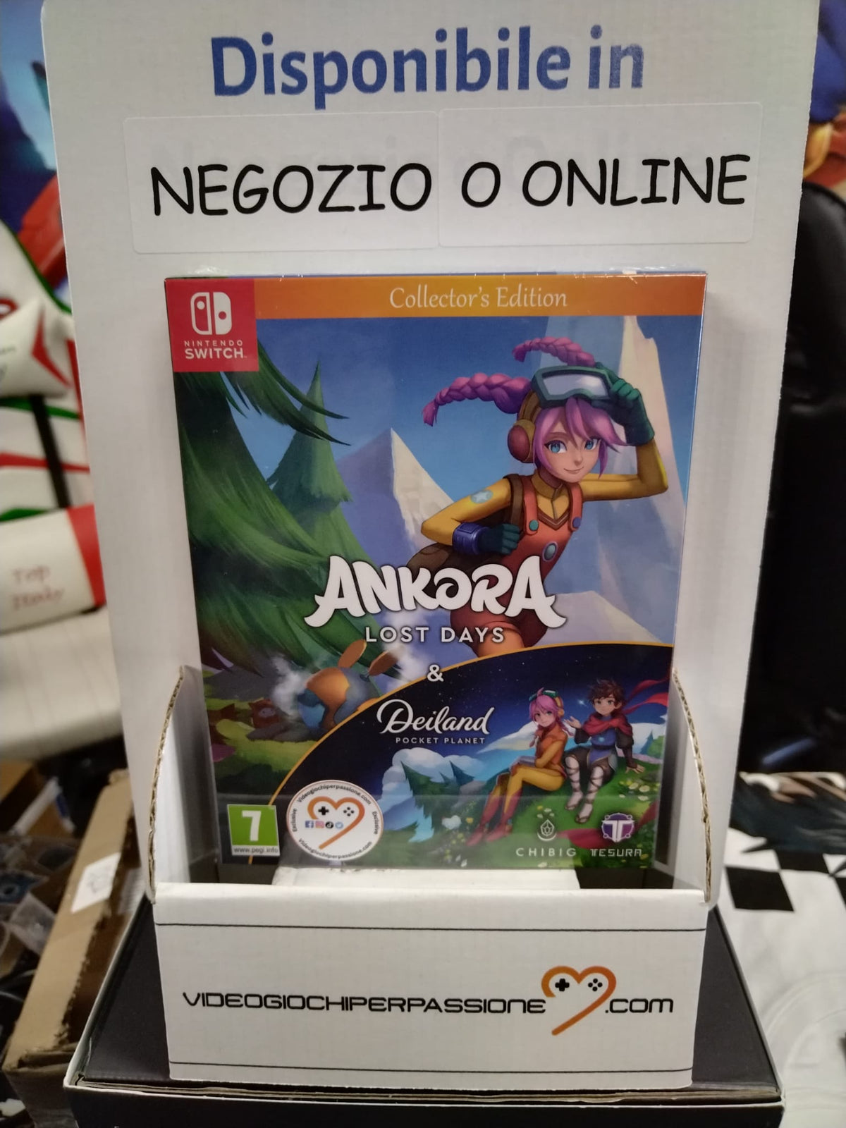 Trader Games - ANKORA LOST DAYS & DEILAND POCKET PLANET - COLLECTOR S EDITION - SWITCH EURO NEW (EN/FR/DE/ES) on Nintendo Switch Trader Games - ANKORA LOST DAYS & DEILAND POCKET PLANET - COLLECTOR S EDITION - SWITCH EURO NEW (EN/FR/DE/ES) on Nintendo Switch
