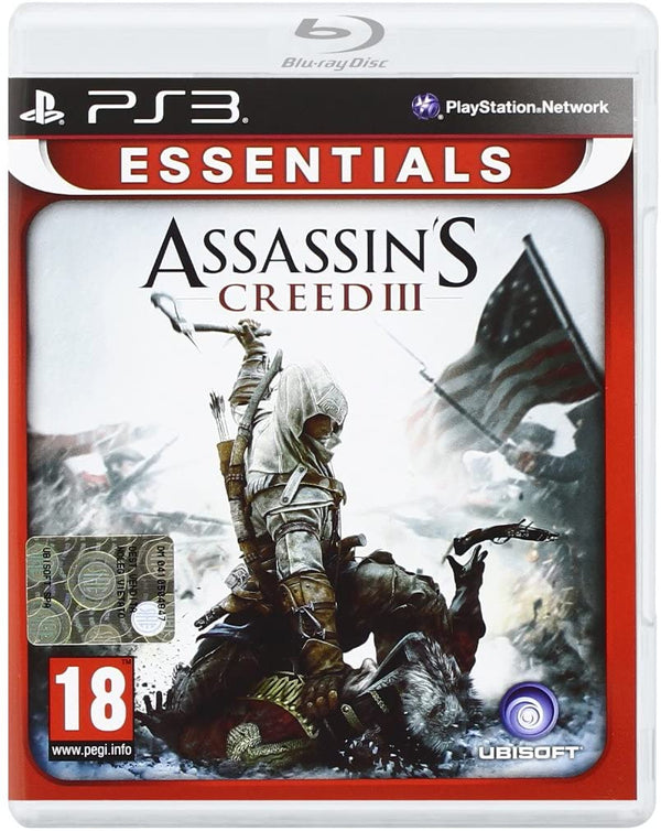 ASSASSIN'S CREED III PS3 (versione italiana) ESSENTIALS (4634098303030)