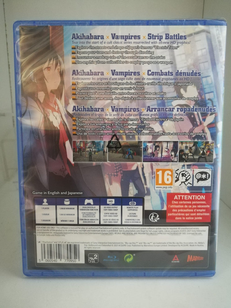 Akiba's Trip: Hellbound & Debriefed - 10th Anniversary Edition - Playstation 4 - Edizione europea (6615847665718)