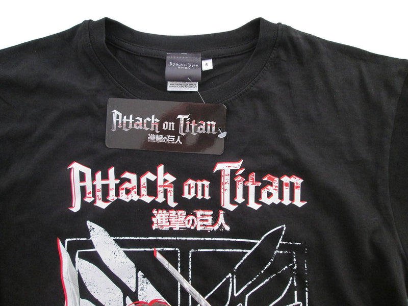 T-Shirt Attack on Titan-NERA (6793141977142)