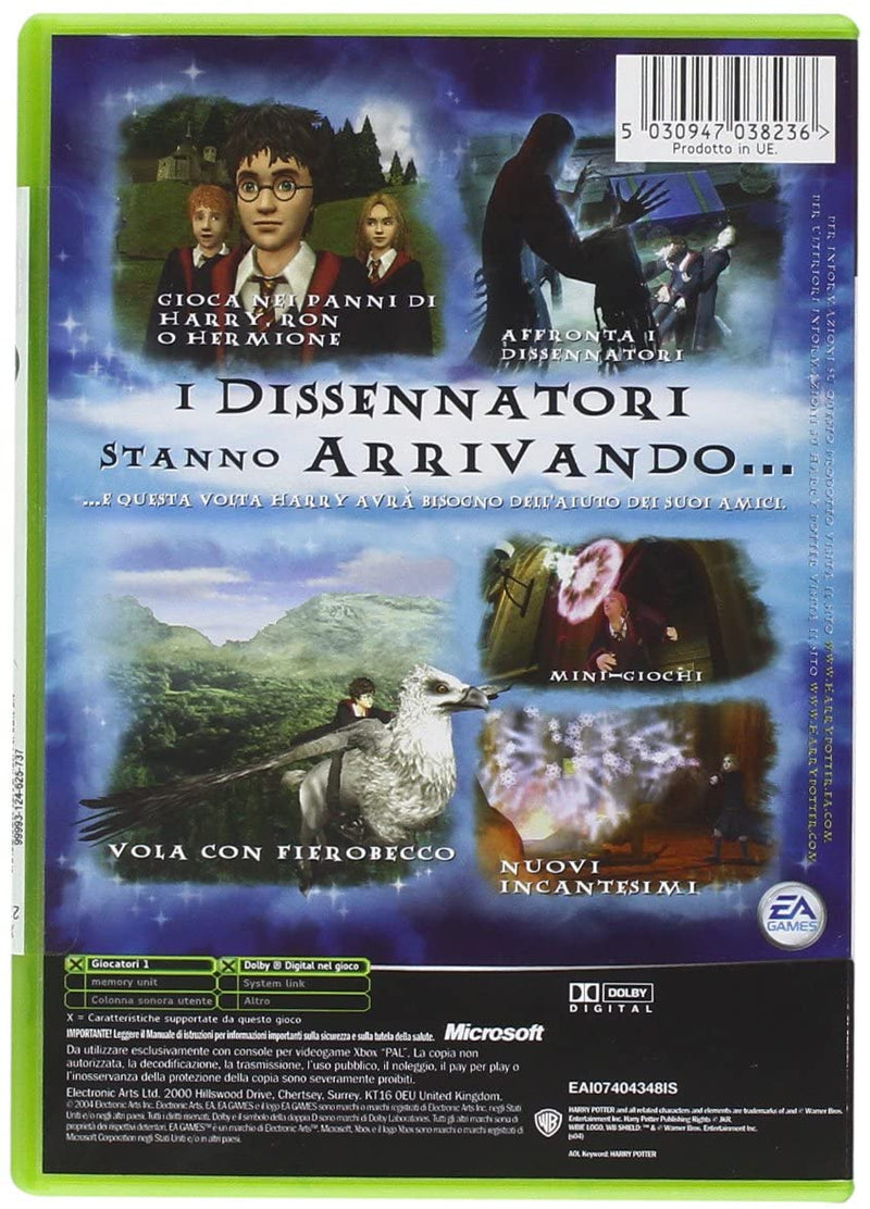 HARRY POTTER E IL PRIGIONIERO DI AZKABAN XBOX (versione italiana) (4657286381622)