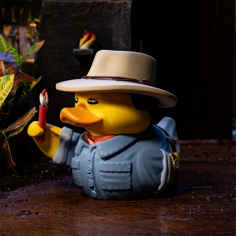 JURASSIC PARK - LIMITED EDITION - DR. ALANGRANT TUBBZ COSPLAYING DUCK DA COLLEZIONE (6796615811126)