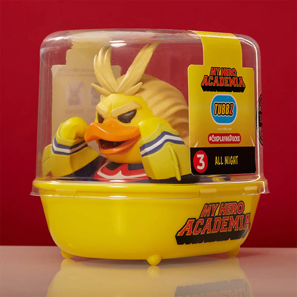 Official My Hero Academia All Might TUBBZ Cosplay Duck Collectible [PRE-ORDINE] (8115447398702)