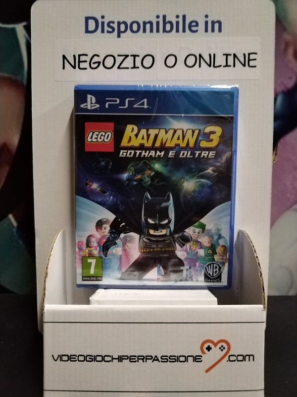 LEGO BATMAN 3 GOTHAM E OLTRE PS4 (versione italiana) (8083546800430)