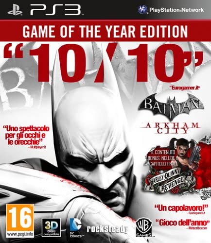 Batman: Arkham City - Game Of The Year Edition PS3 (versione italiana) (4633497796662)
