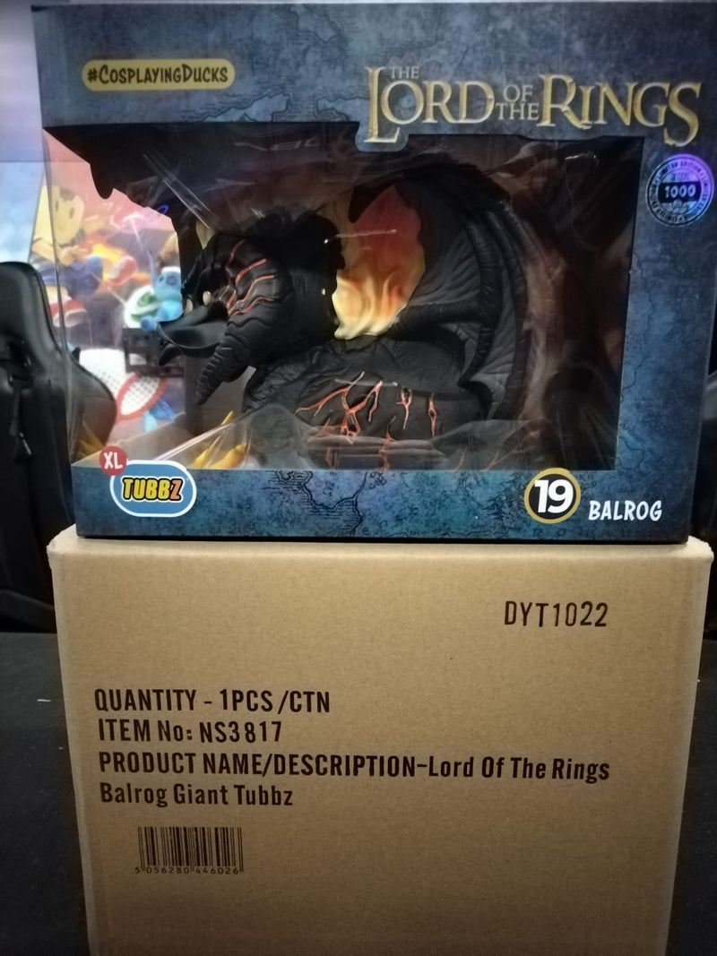 Lord of the Rings Balrog Giant TUBBZ Cosplaying Duck Collectible Edizione Limitata 2000 Pezzi (8044053233966)