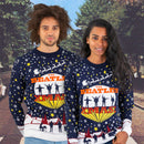 Beatles Maglione Ufficiale Natalizio -  Ugly Sweater (8001186431278)