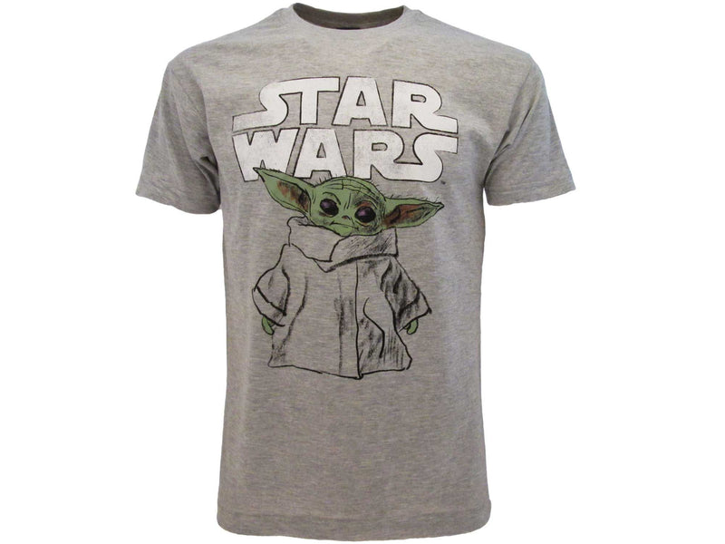 T-Shirt Mandalorian Star Wars - BABY YODA - 100% ORIGINALE (4860001288246)