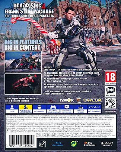 DEADRISING 4 FRANK'S BIG PACKAGE PS4 (versione inglese) (4645667799094)