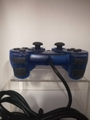 CONTROLLER PAD PS2 BLU INC. A SCPH 10010 DUAL SHOCK 2 (usato garantito)(originale) (4696852693046)