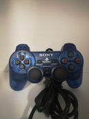 CONTROLLER PAD PS2 BLU INC. A SCPH 10010 DUAL SHOCK 2 (usato garantito)(originale) (4696852693046)