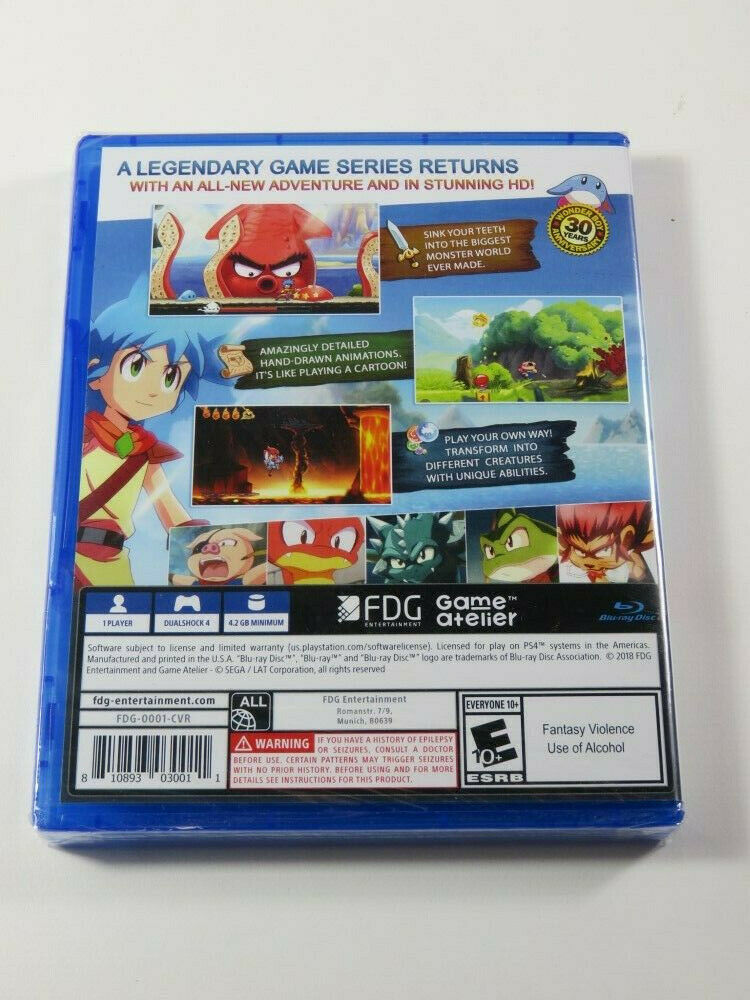 MONSTER BOY AND THE CURSED KINGDOM PS4 (versione americana) (4643096035382)