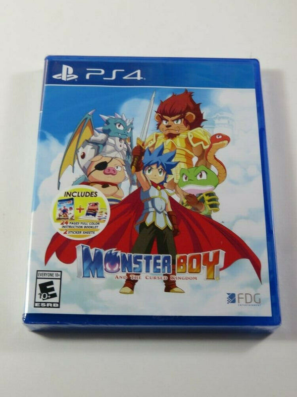 MONSTER BOY AND THE CURSED KINGDOM PS4 (versione americana) (4643096035382)