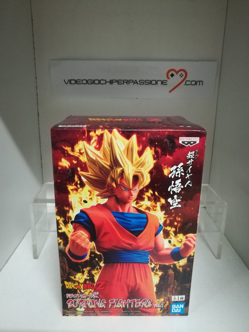 Dragon Ball Z - Statuette Burning Fighters Son Goku 16 cm -  Figurine-Discount