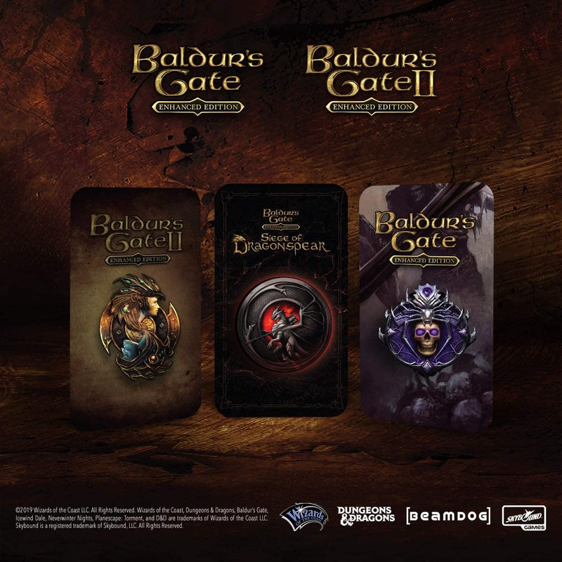 Baldur's Gate Enhanced und Collector's Edition -PS4 (versione inglese) (6557940613174)