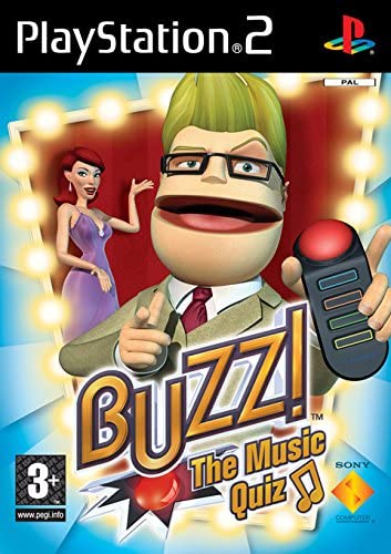 BUZZ!: THE MUSIC QUIZ PS2 (solo gioco) (4596972093494)