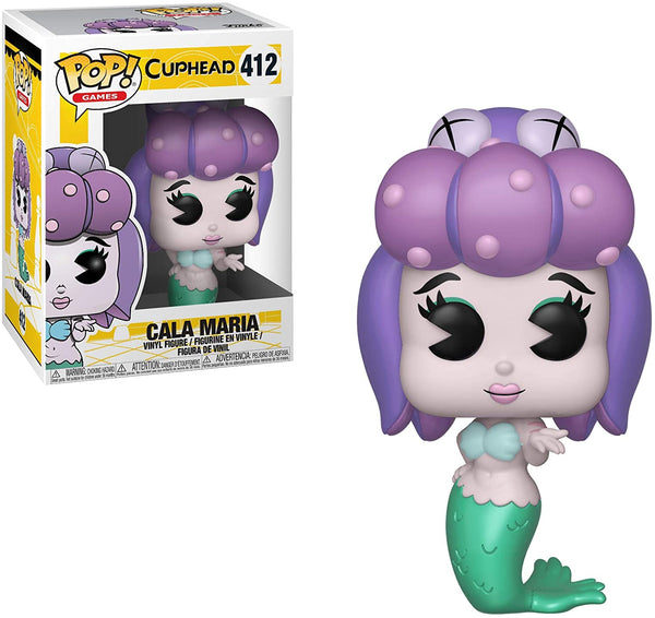 FUNKO POP-CUPHEAD-CALA MARIA-FIGURE N 412 (4733743726646)