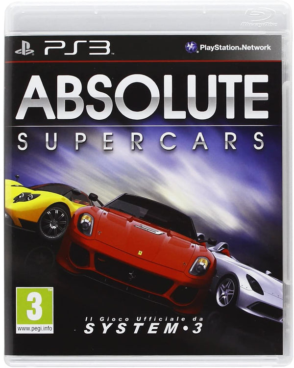 ABSOLUTE SUPERCARS PS3 (versione italiana) (4633507201078)