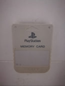 MEMORY CARD PLAYSTATION ONE  PS 1 (usato garantito) (4717667090486)