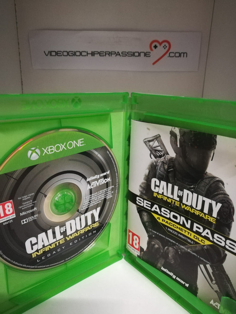 CALL OF DUTY INFINITE WARFARE legacy edition XBOX ONE (usato)(versione italiana) (6741064941622)