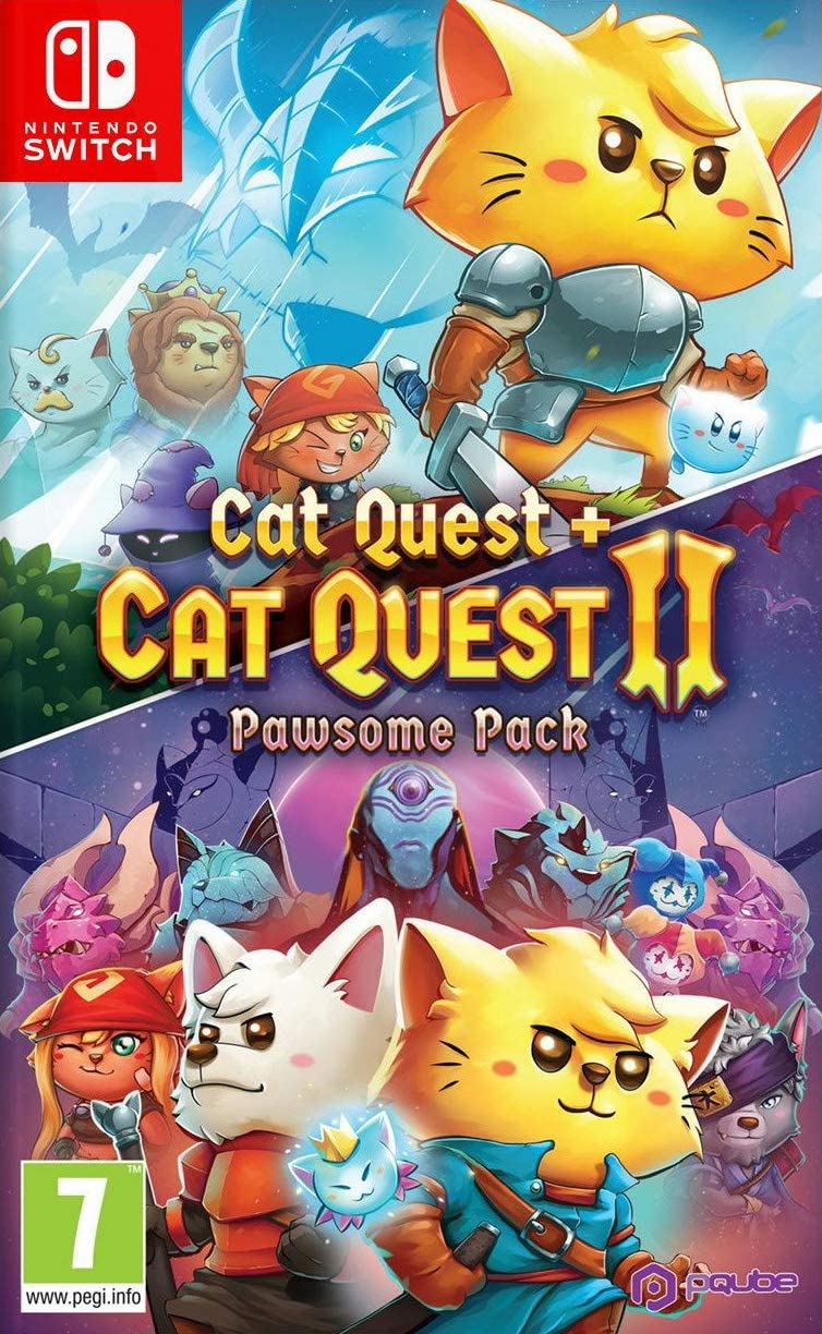 CAT QUEST + CAT QUEST 2 : PAWSOME PACK NINTENDO SWITCH EDIZIONE EUROPEA (8062716739886)