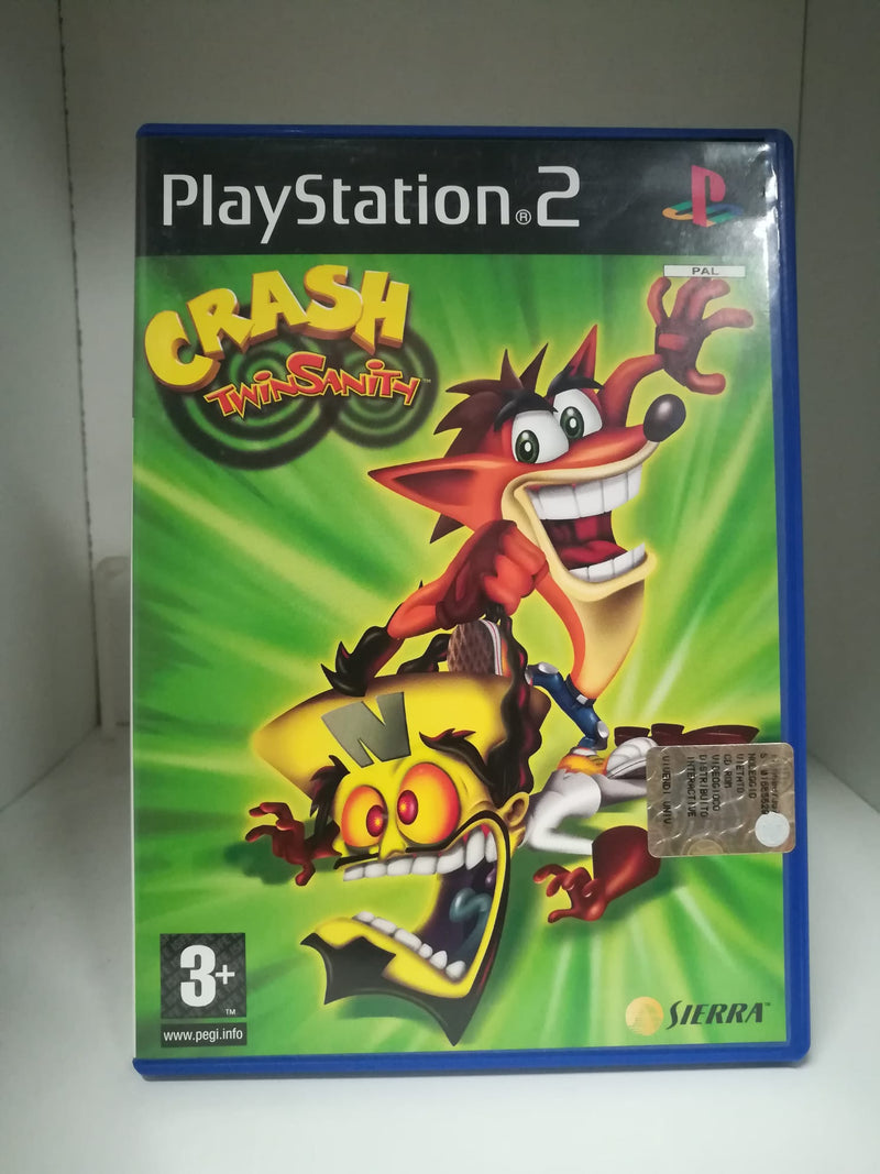 CRASH TWINSANITY PS2 (usato garantito) (6634830594102)