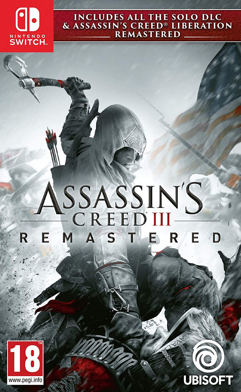 ASSASSIN'S CREED III REMASTERED NINTENDO SWITCH (versione inglese) (4655264333878)