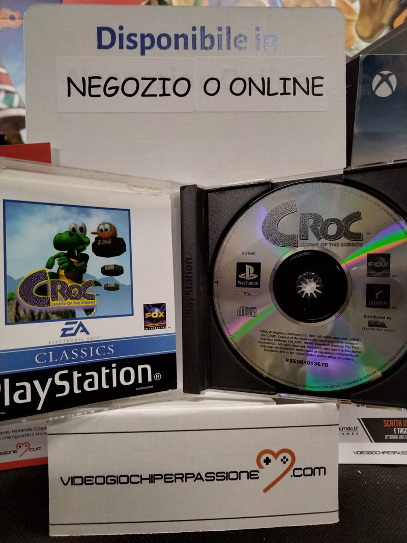 CROC : LEGEND OF THE GOBBOS PS1 (usato garantito) (8339724140880)