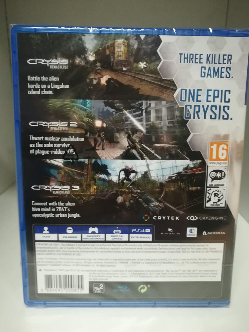 Crysis Remastered Trilogy Playstation 4 Edizione Europea (6615262887990)