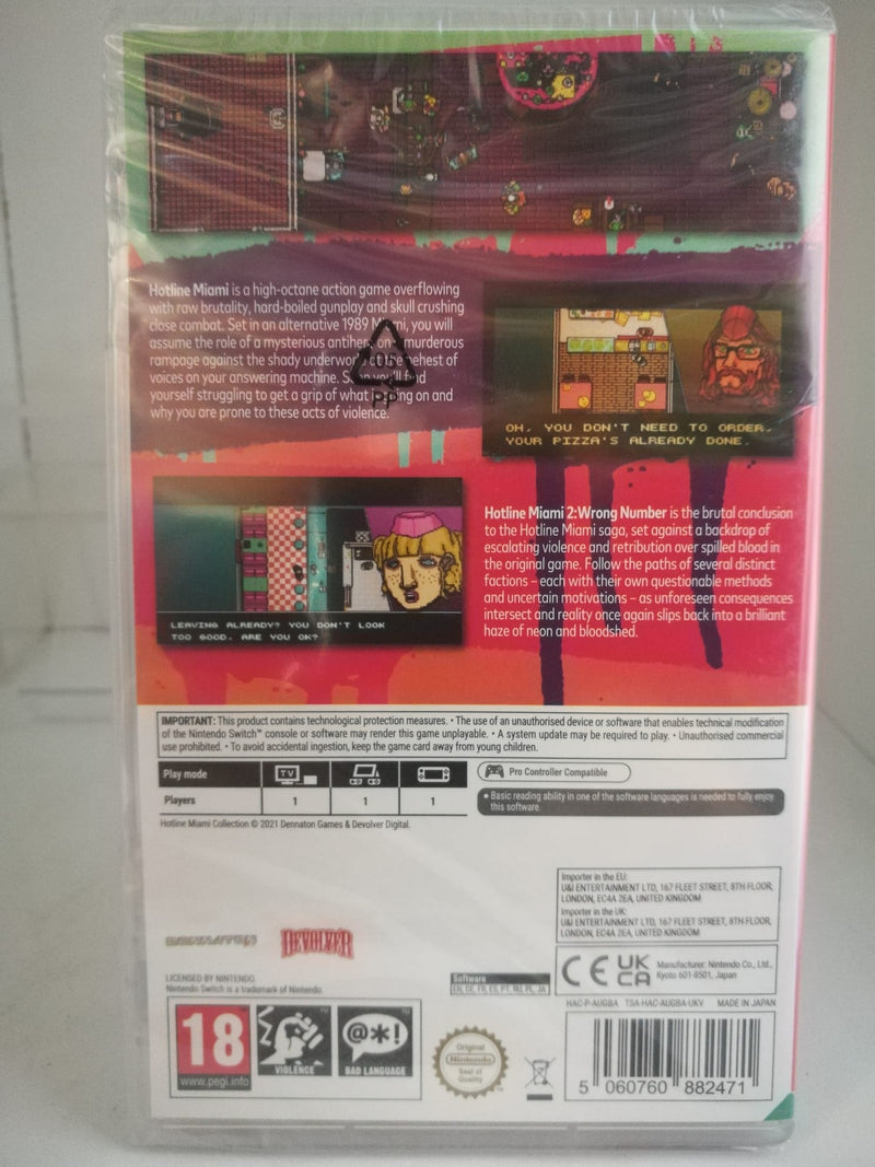 Hotline Miami Collection Nintendo Switch Edizione Europea (6602828185654)