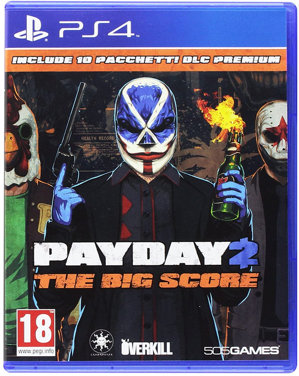 PAY DAY 2 THE BIG SCORE PS4 (versione italiana) (4645673959478)