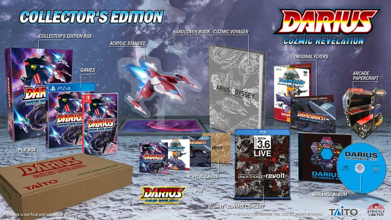 Darius Cozmic Revelation Collector's Edition Playstation 4 Edizione Europea (6552622563382)