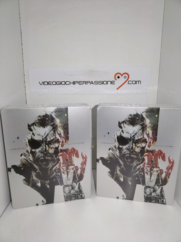 METAL GEAR SOLID V  THE PHANTOM PAIN STEELBOOK-  NO GAME - NEW (6856839823414)