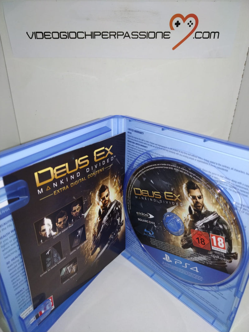 DEUS EX MANKIND DIVIDED -PS4 (usato garantito) (8055516660014)