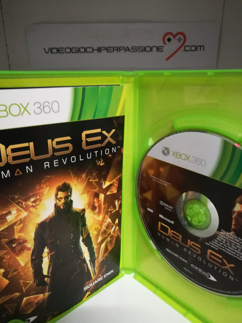 DEUS EX HUMAN REVOLUTION XBOX 360 (usato garantito)(versione italiana) (6690079834166)