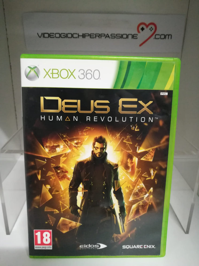DEUS EX HUMAN REVOLUTION XBOX 360 (usato garantito)(versione italiana) (6690079834166)