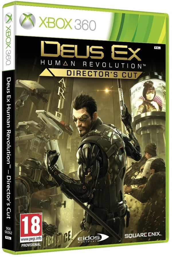 DEUS EX : HUMAN REVOLUTION - DIRECTOR'S CUT XBOX 360 (4635424325686)