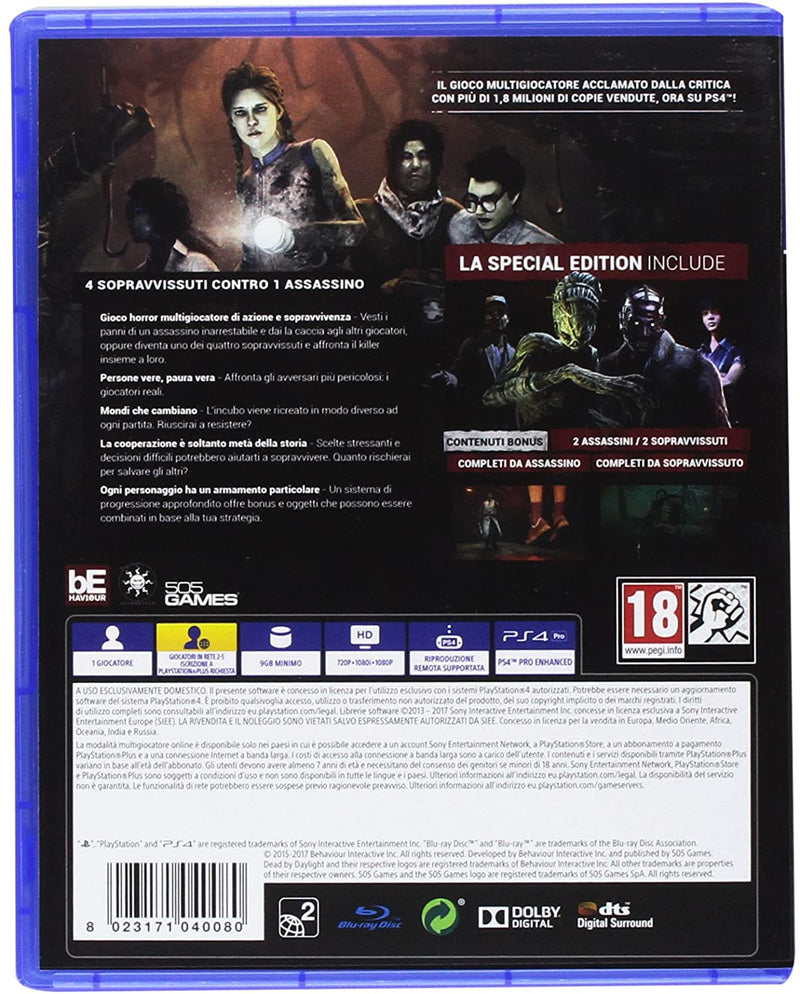 DEAD BY DAYLIGHT PS4 (versione italiana) (4646303039542)