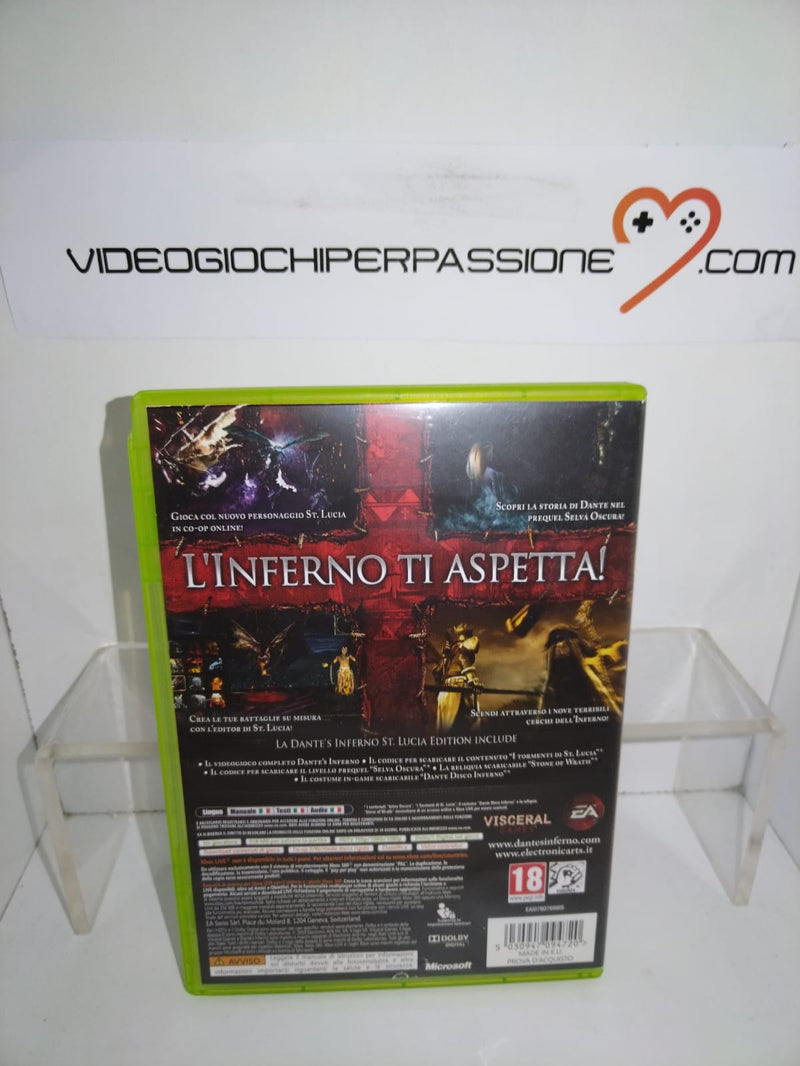 DANTE'S INFERNO ST. LUCIA EDITION Xbox 360 VERS ITALIANA Goty