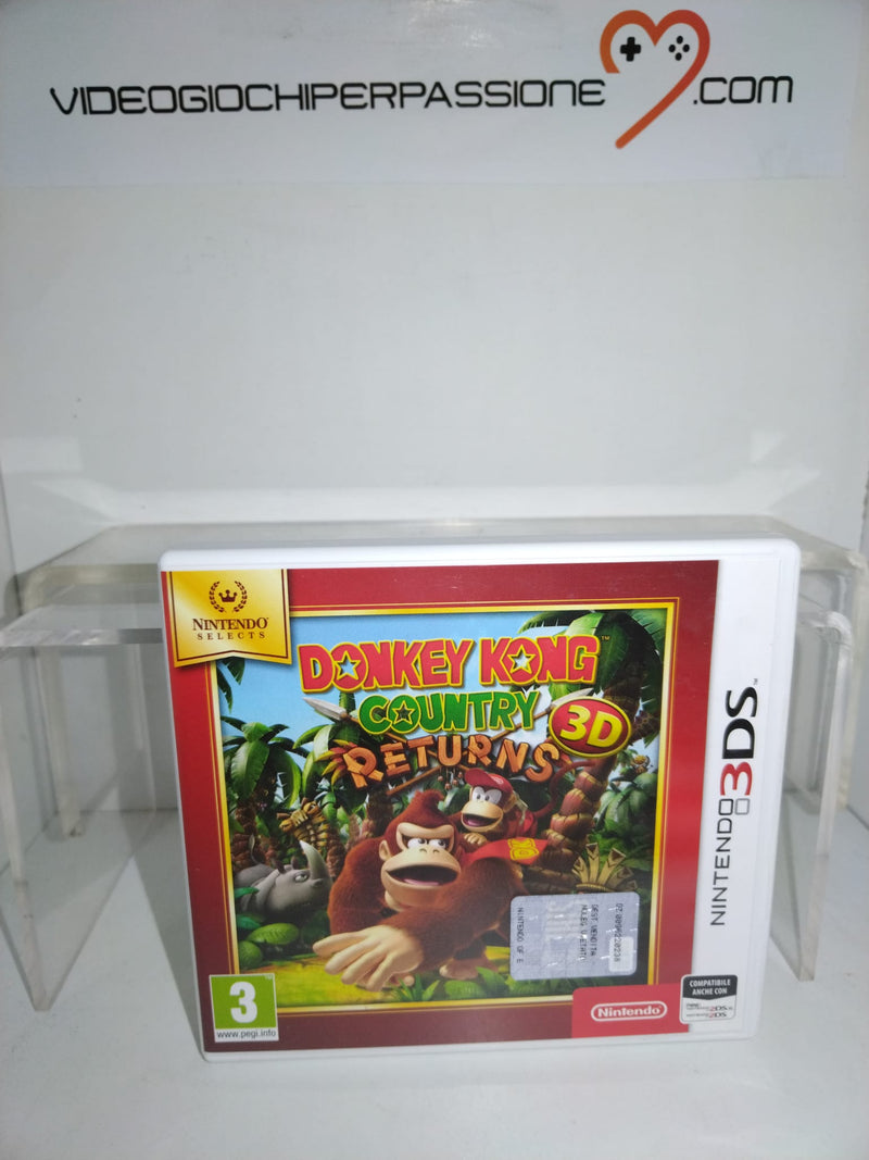 DONKEY KONG COUNTRY RETURNS 3DS (usato garantito)(versione italiana) (8052552335662)