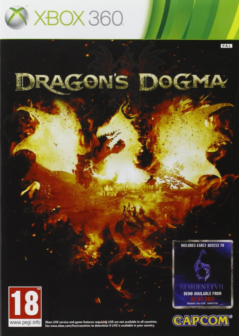 DRAGON'S DOGMA XBOX 360 (usato garantito)(versione inglese) (4733553606710)