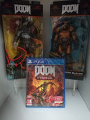 DOOM ETERNAL PS4 + 2 FIGURE DOOM (MARAUDER)(DOOM SLAYER) (4800614432822)