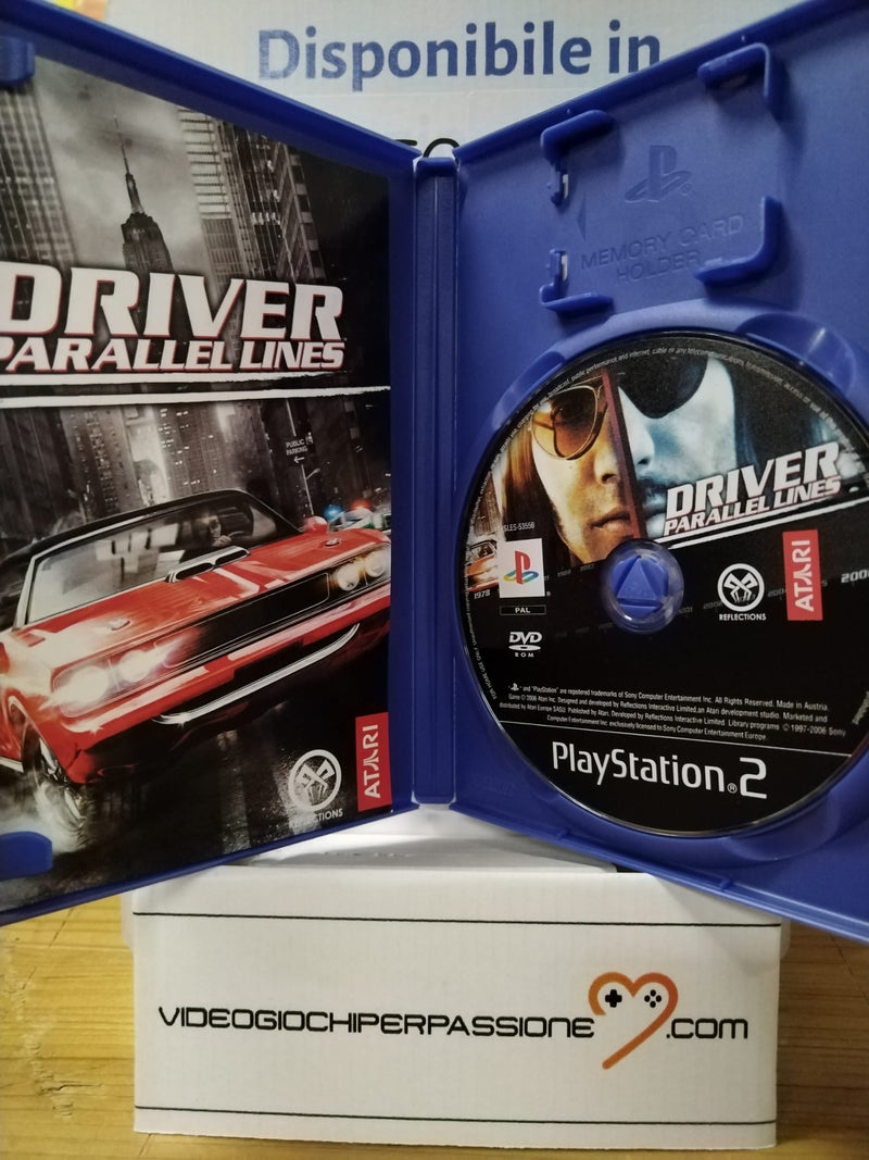 DRIVER PARALLEL LINES PS2 (usato garantito)(versione italiana) (8138275356974)